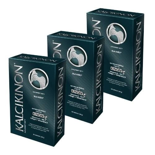 3 x Kalcikinon - na kości - 3 x 60 tabletek
