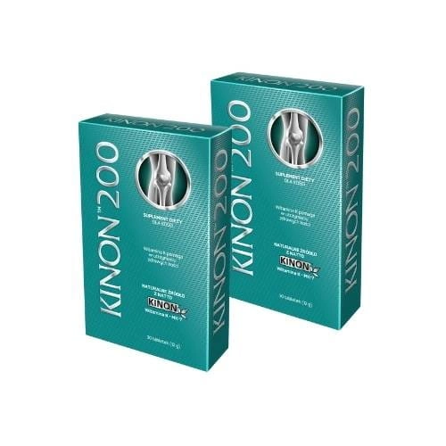 2 x Kinon 200 - witamina K2 MK7 - 2 x 30 tabletek