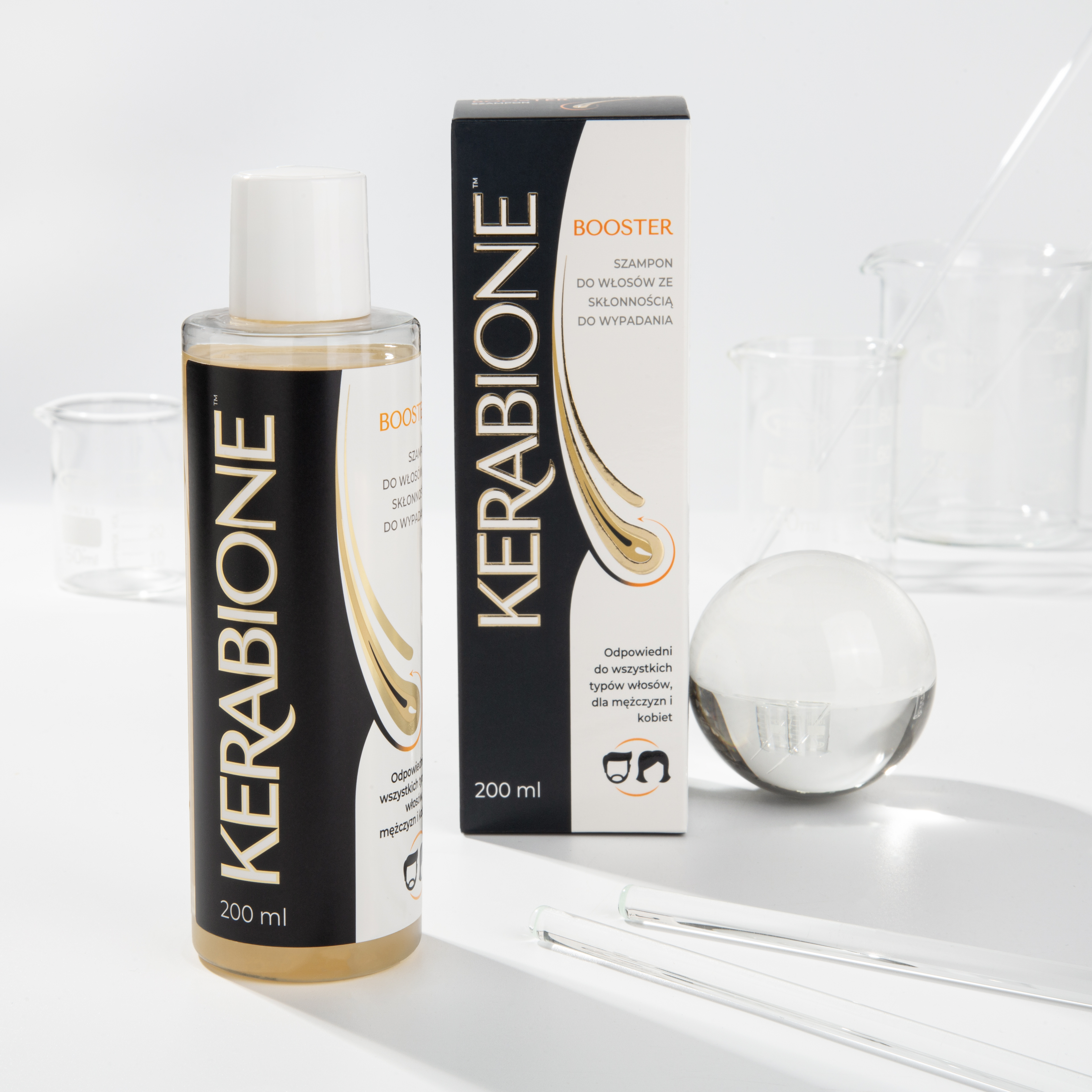 Kerabione Booster Szampon - szampon do włosów - 200ml