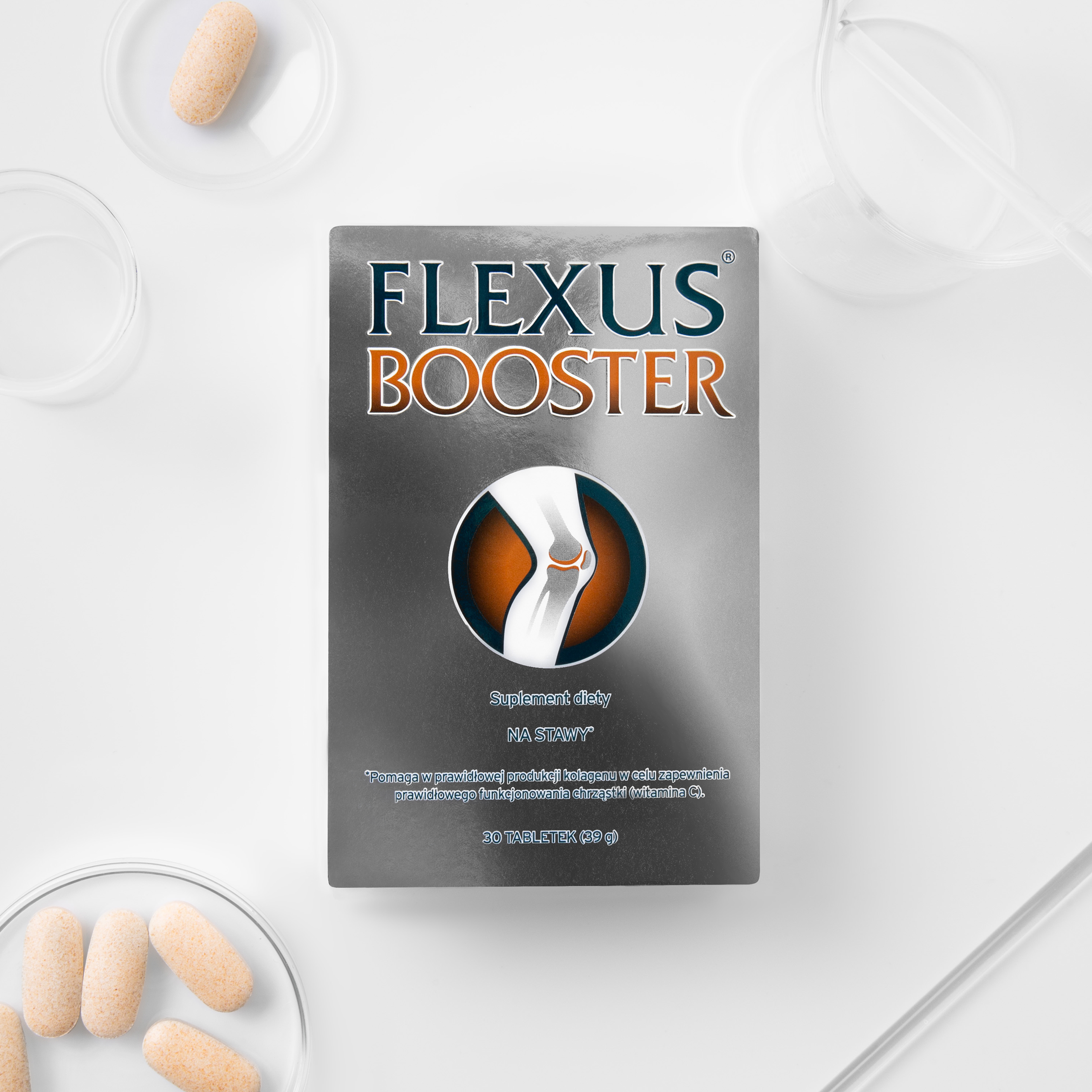 Flexus Booster - kolagen na stawy - 30 tabletek