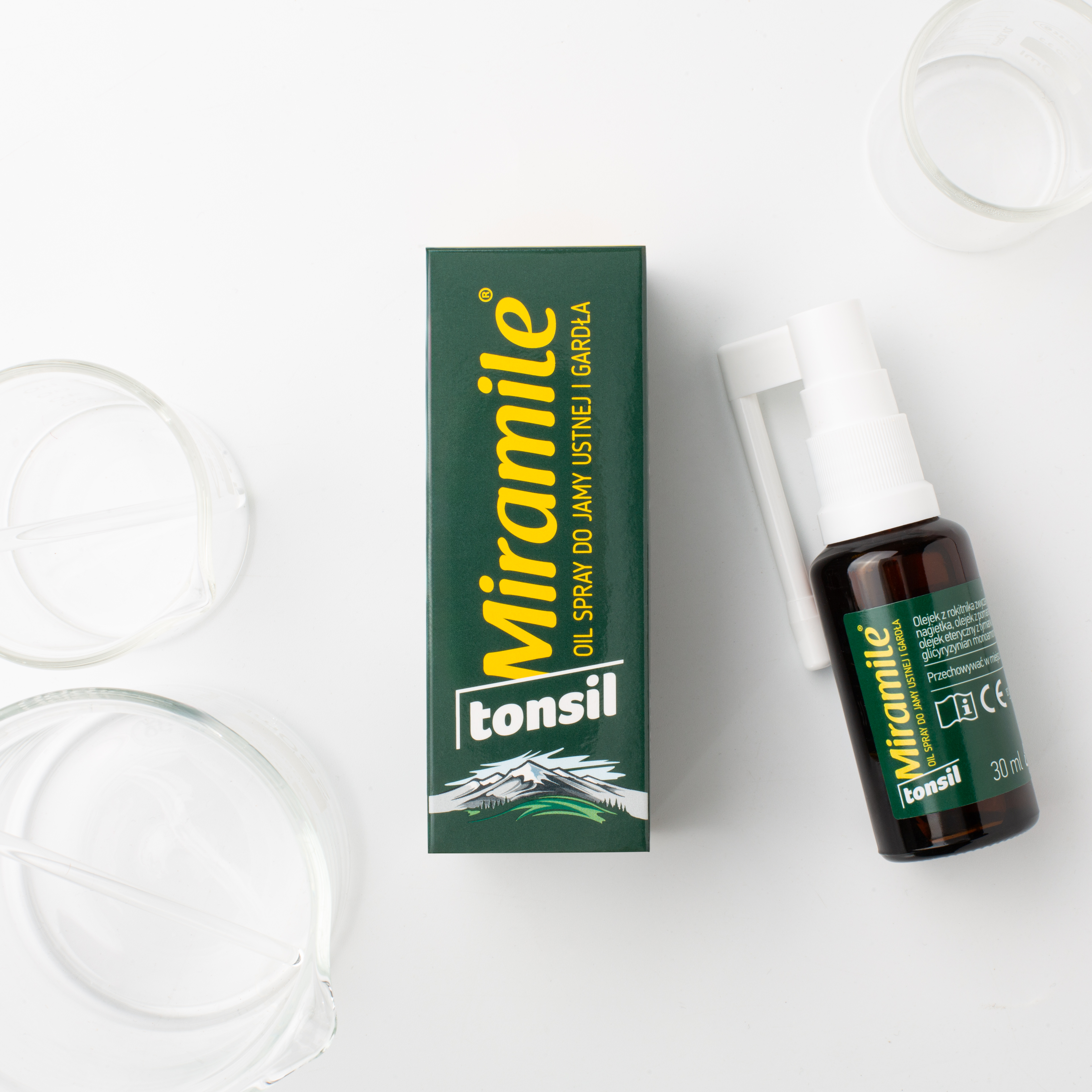 Miramile® Tonsil - spray do jamy ustnej i gardła - 30ml