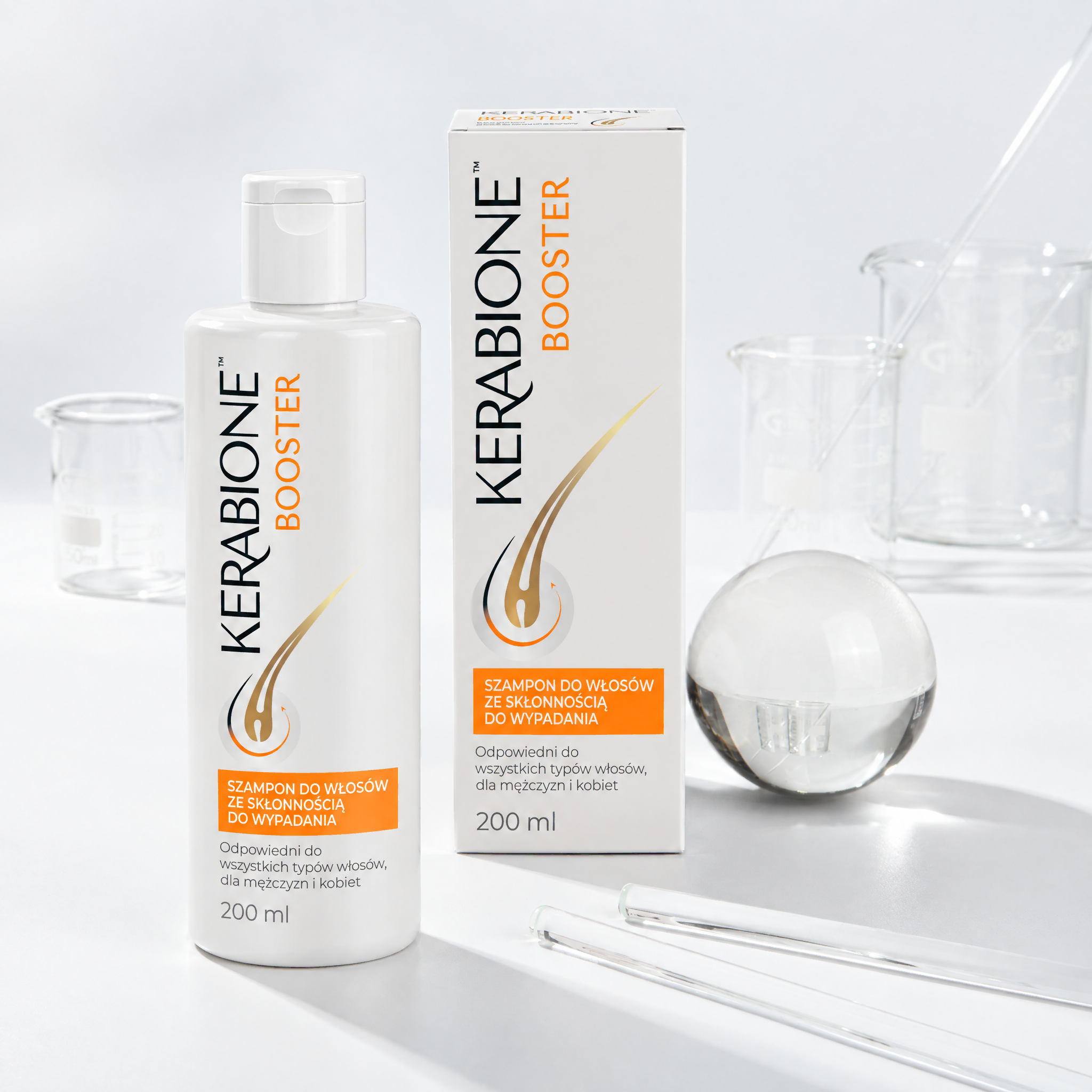 Kerabione Booster Szampon - szampon do włosów - 200ml